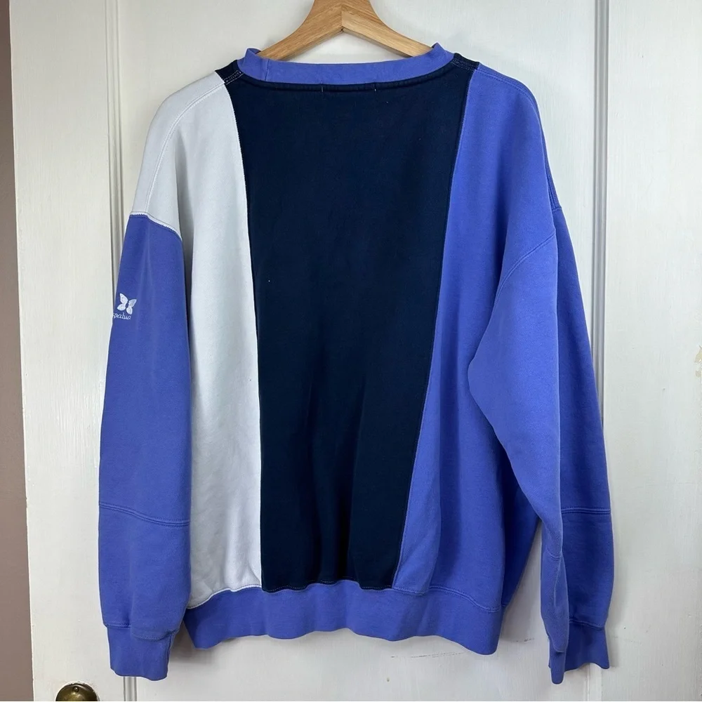 Vintage  90's Color Block Izod Club Crewneck Pullover Sweatshirt - Picture 3 of 9
